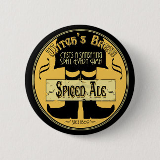 Witch's Brew 6 Cm Round Badge