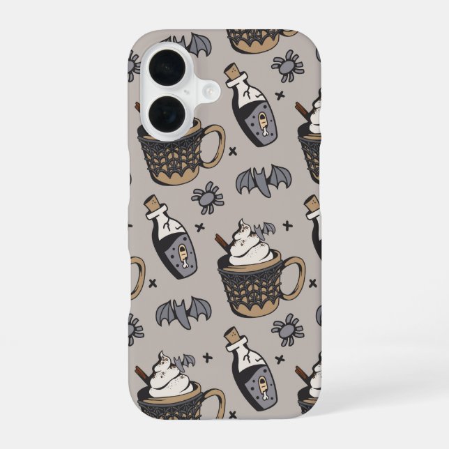Witch's Brew – Cosy Potion iPhone 16 Case (Back)