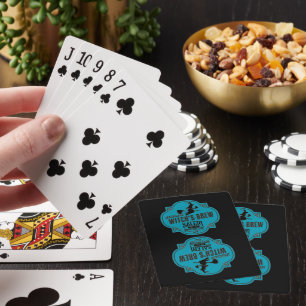 WITCH'S BREW funny halloween Playing Cards