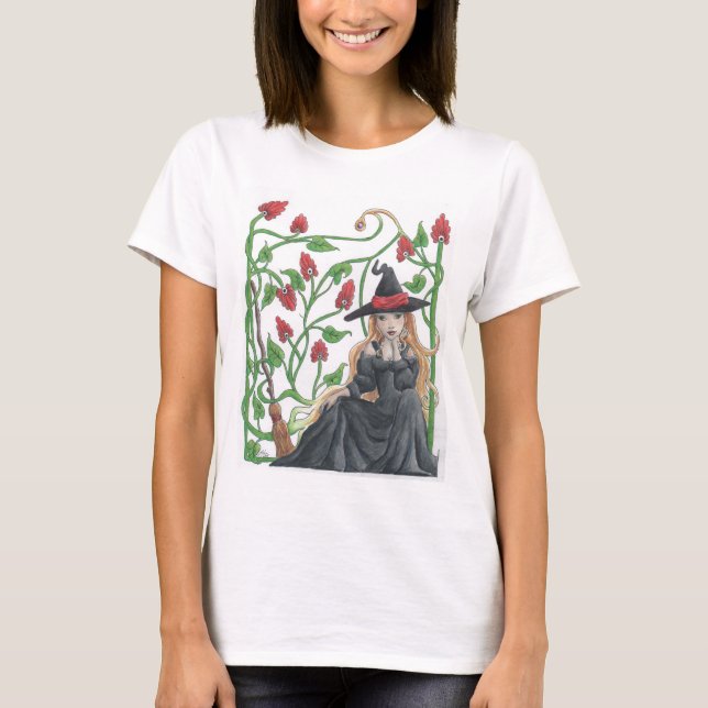Witch's Broom T-Shirt (Front)