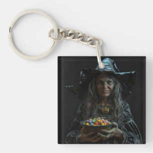 witch's candy key ring