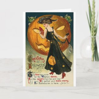 Witch's Dance Card