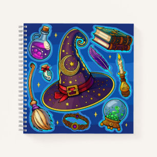Witch's hat notebook