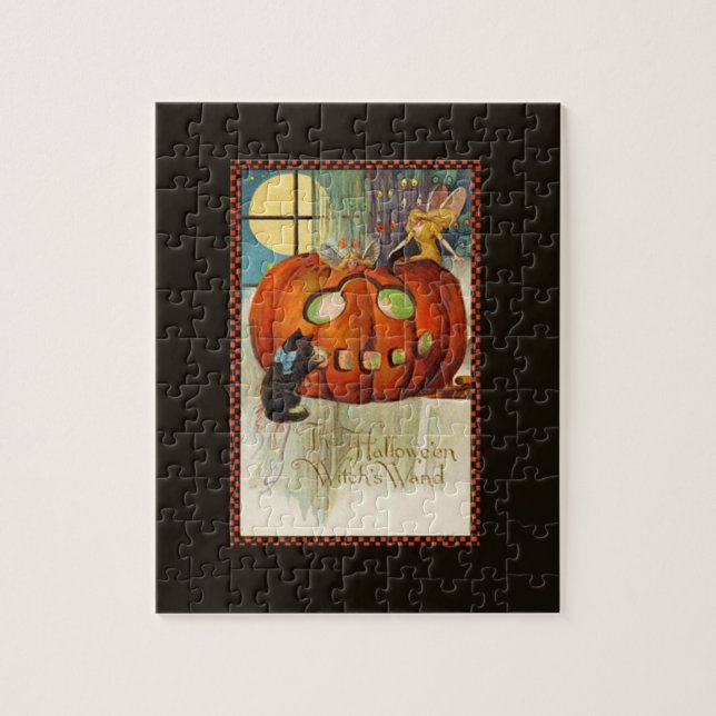 Witch's Wand Halloween Jigsaw Puzzle (Vertical)