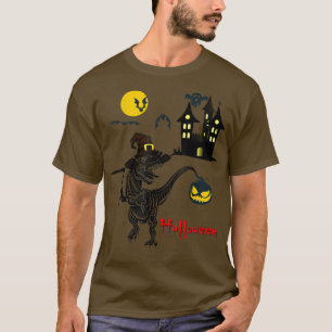 Witchsaurus T Re Dinosaur Witch Saurus Family HALL T-Shirt