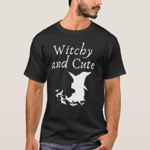 Witchy And Costume Halloween Graphic Novelty T-Shirt