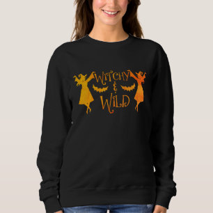 Witchy and Wild Halloween Sweatshirt