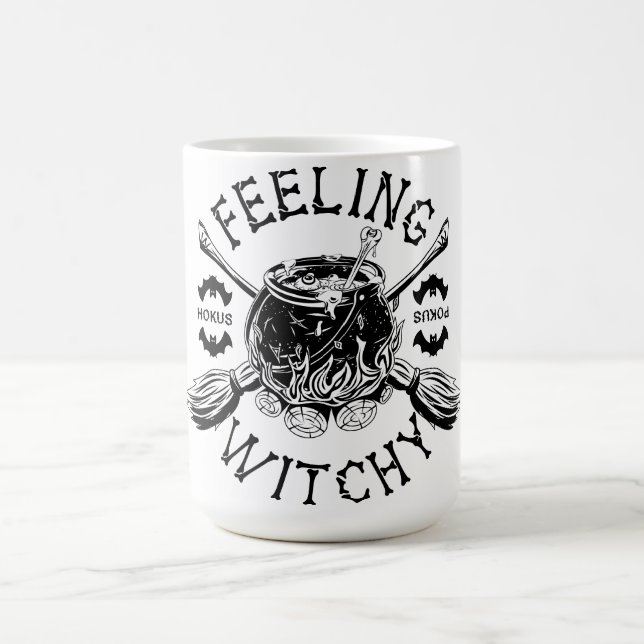 Witchy Brew Companion – Feeling Witchy Edition Coffee Mug (Center)