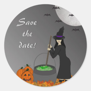 WItchy Brew Halloween Stickers
