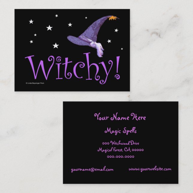 Witchy Business Card (Front/Back)