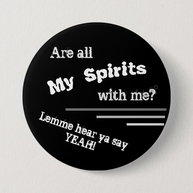 Witchy Button (Front)