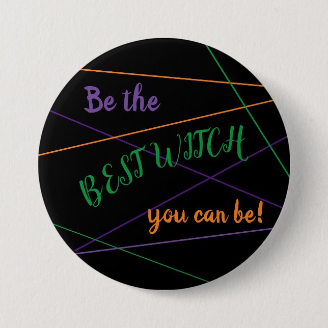 Witchy Button (Front)