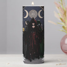 Witchy Candle -  Hecate Candle - Magic Candle Gift