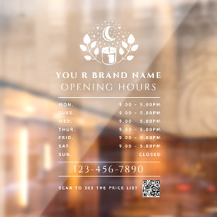 Witchy Candle Shop Opening Hours QR code