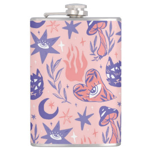 Witchy Elements Hip Flask