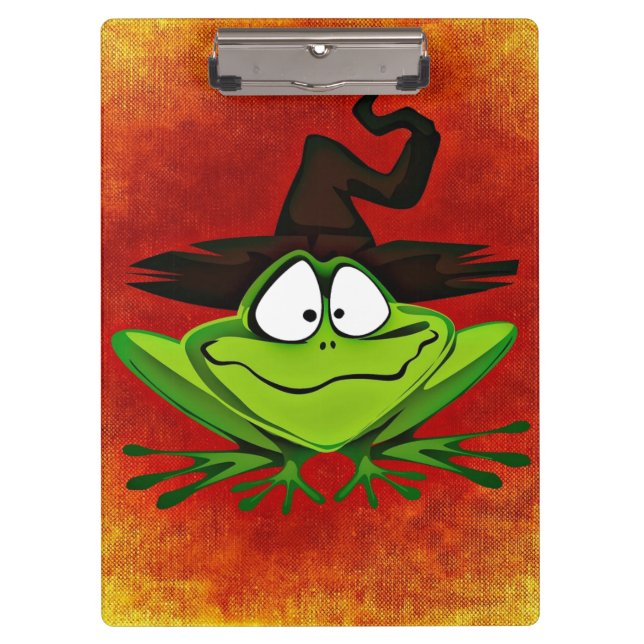 Witchy Frog Clipboard (Front)
