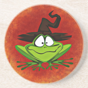 Witchy Frog Coaster