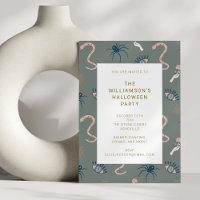 Witchy Gothic Grey Apothecary Halloween Party