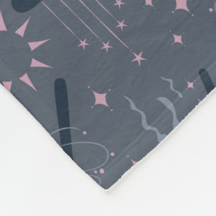 Witchy Halloween Cauldron Magic Fleece Blanket