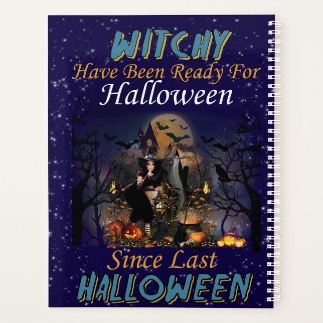 Witchy Have Been Ready For Halloween Planner (Back)