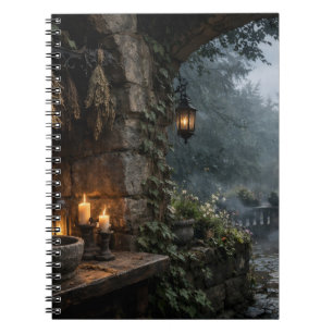 Witchy Herb Alcove Spiral Notebook