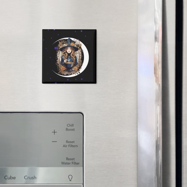 Witchy Kitchen Magnet (In Situ (Fridge))