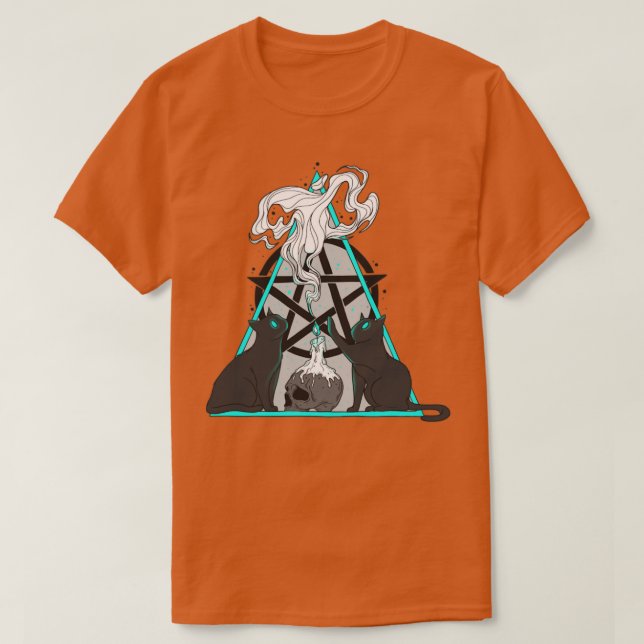 Witchy Kittens T-Shirt (Design Front)