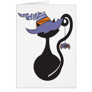 Witchy Kitty Card