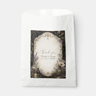 Witchy Lavender Cottagecore Wedding Favour Bags