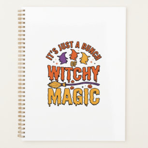Witchy Magic Halloween Typography Design_1 Planner