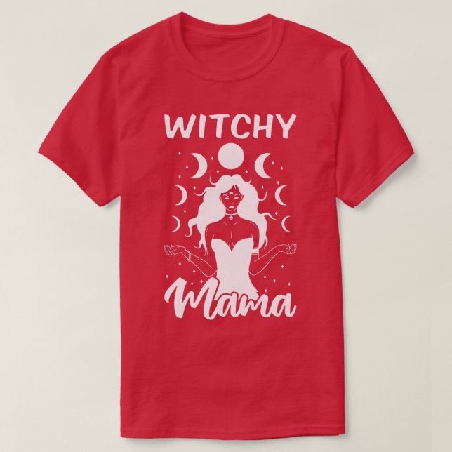 Witchy Mama III T-Shirt (Design Front)