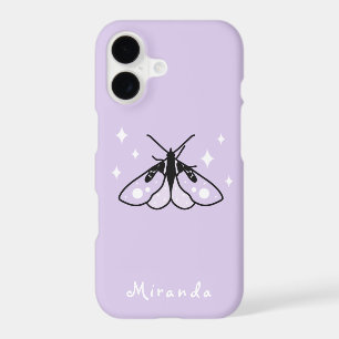 Witchy Moth Purple Phone Case