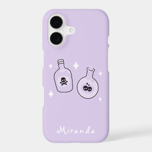 Witchy Potion Bottles Purple Phone Case