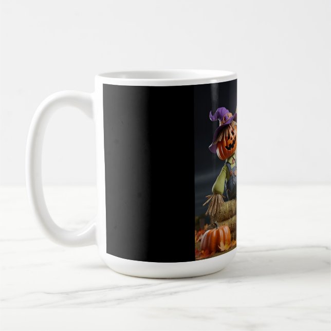 Witchy Pumpkin Coffee Mug (Left)