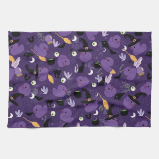 Witchy Rubber Ducks Kitchen Towels