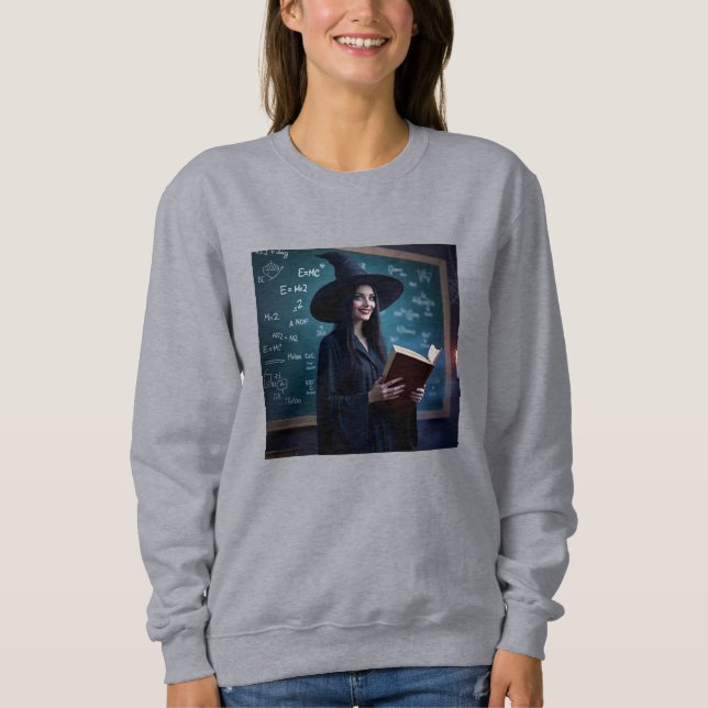 Witchy Science Teacher Hoodie – Magical Classroom  (Front)