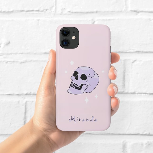 Witchy Skull Pink Phone Case (Creator Uploaded)