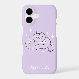 Witchy Snake Purple Phone Case