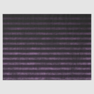 Witchy Stripes in Purple and Black Tissue Paper