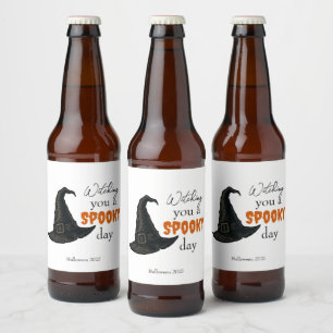Witchy Vibes - Spooky & Stylish    Beer Bottle Label