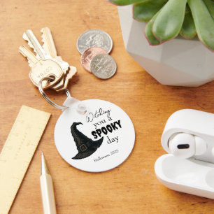 Witchy Vibes - Spooky & Stylish    Key Ring