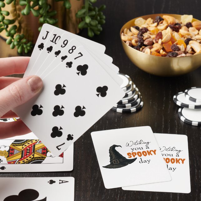 Witchy Vibes - Spooky & Stylish |  Playing Cards (In Situ)