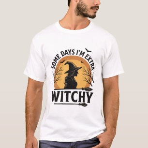 Witchy Vintage Halloween Quote Vector Design_1 T-Shirt