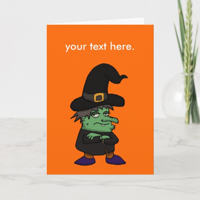 Witchy Witch Card (Front)