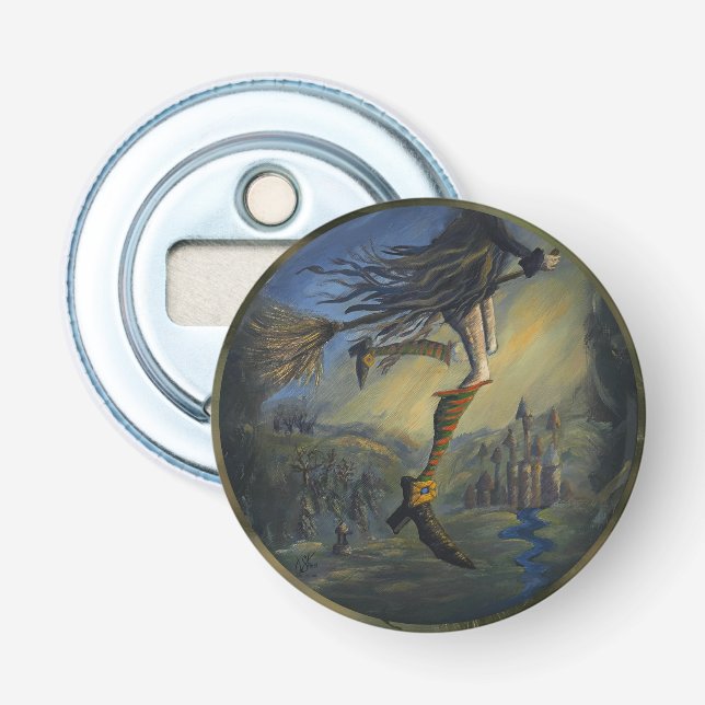 Witchy Woman Bottle Opener (Front)