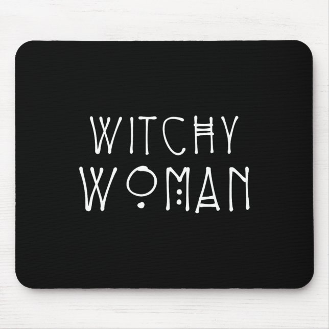 Witchy Woman Halloween Costume  Mouse Pad (Front)