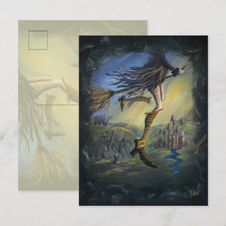 Witchy Woman Postcard
