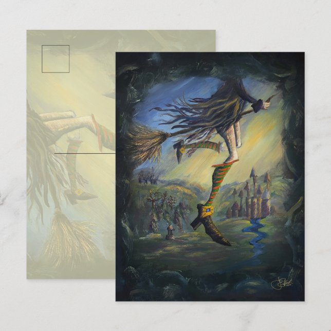 Witchy Woman Postcard (Front/Back)