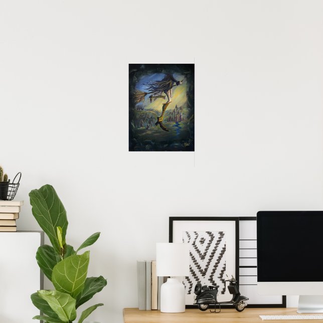 Witchy Woman Poster (Home Office)