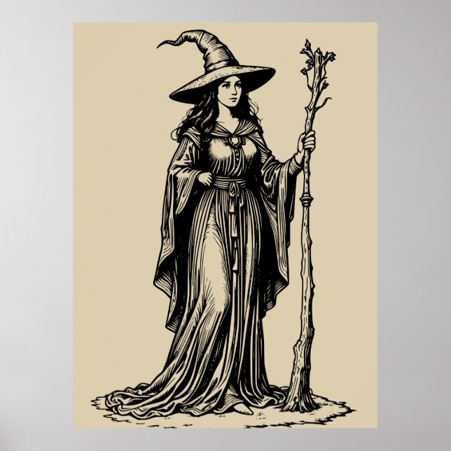 Witchy Woman Poster (Front)